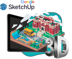 Google SketchUp - Школа программирования для детей, компьютерные курсы для школьников, начинающих и подростков - KIBERone г. Копейск